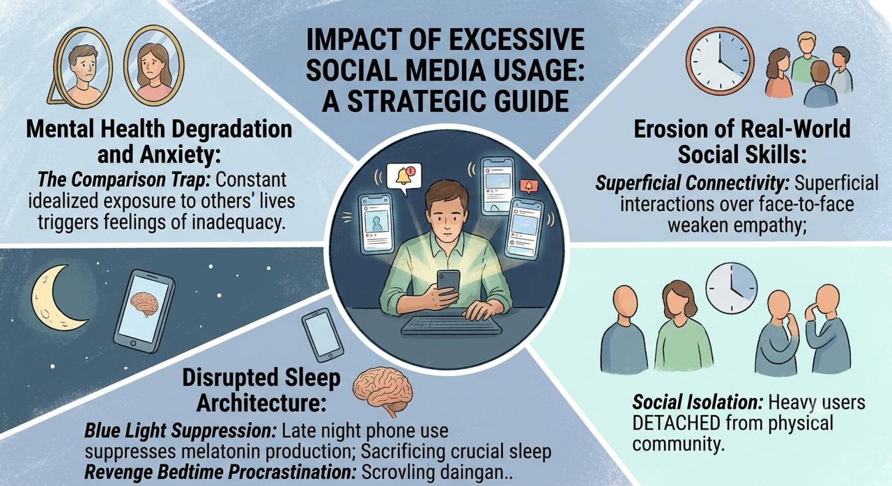 The Impact of Excessive Social Media Usage
